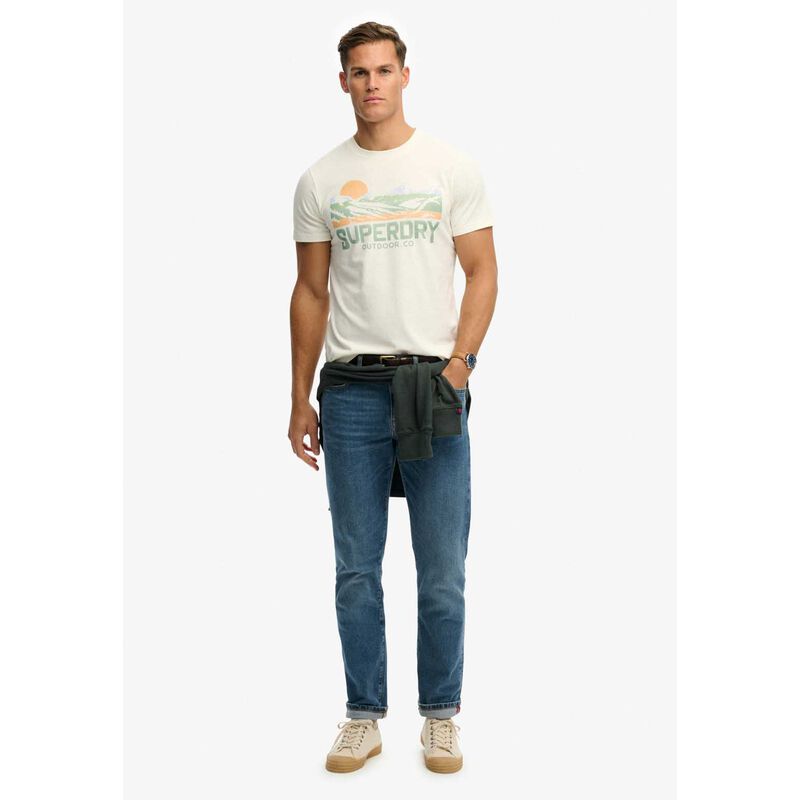 Superdry Outdoors Mountain Relaxed Tee image number 3